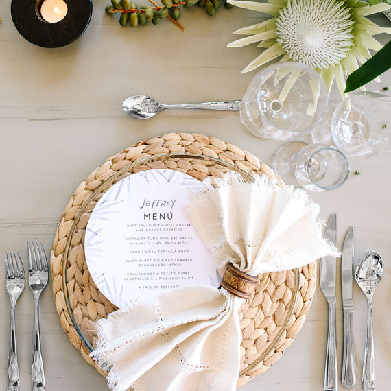 wedding menu wedding menu