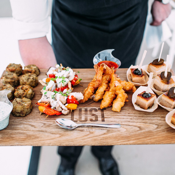yolana douglas wedding reception food on platter yolana douglas wedding reception food on platter