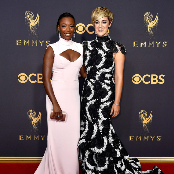 Samira Wiley and Lauren Morelli Emmys 2017 Samira Wiley and Lauren Morelli Emmys 2017