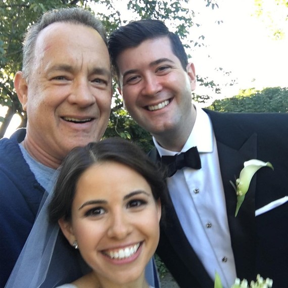 Tom Hanks Crashes Wedding Photos Tom Hanks Crashes Wedding Photos