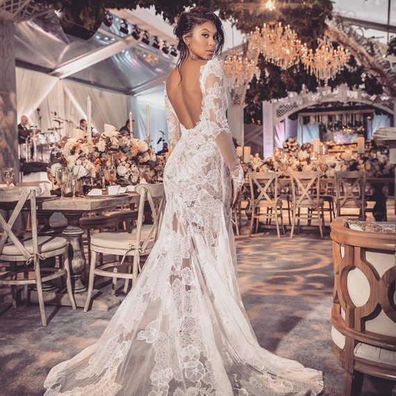 Eniko Parrish Wore Two Amazing Vera Gowns For Her Wedding To Eniko Parrish Vera Wedding Reception Dress