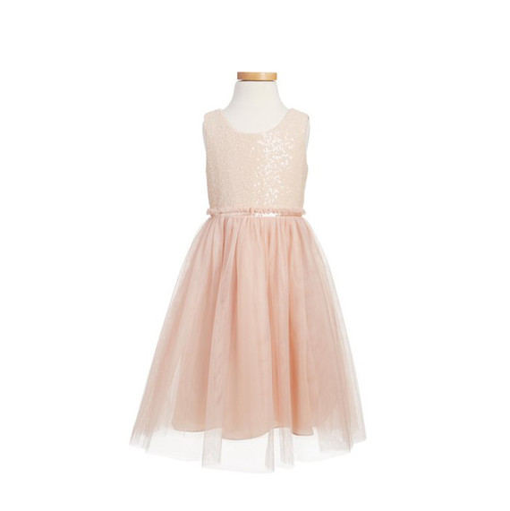 Pink tulle flower girl dress with a shiny bodice by Jenny Yoo from Nordstrom Pink tulle flower girl dress with a shiny bodice by Jenny Yoo from Nordstrom
