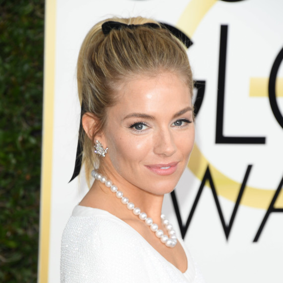 Sienna Miller Beauty Look Golden Globes 2017 Sienna Miller Beauty Look Golden Globes 2017