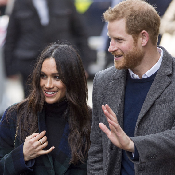 Meghan Markle and Prince Harry Walking in Edinburgh Meghan Markle and Prince Harry Walking in Edinburgh