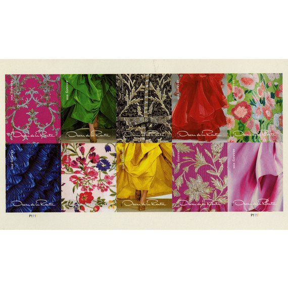 Oscar de la Renta Forever Stamp Oscar de la Renta Forever Stamp
