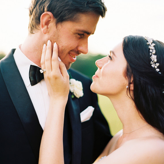 dani jackson wedding couple exchanging looks dani jackson wedding couple exchanging looks