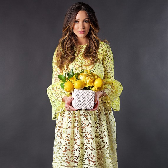 citrus centerpiece yellow lemons citrus centerpiece yellow lemons