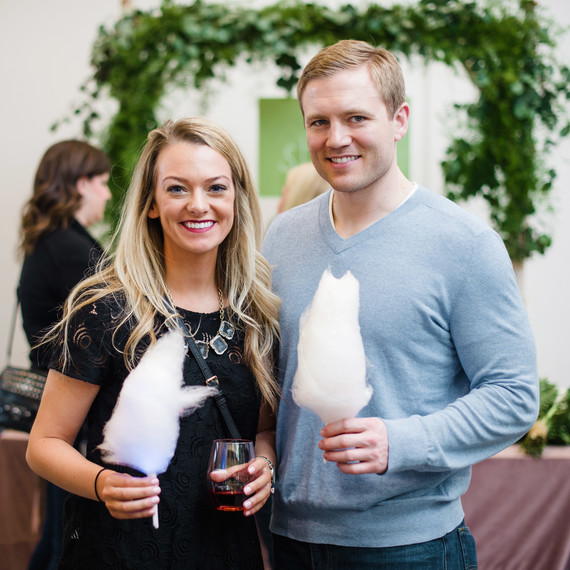 wedding party cotton candy couple wedding party cotton candy couple
