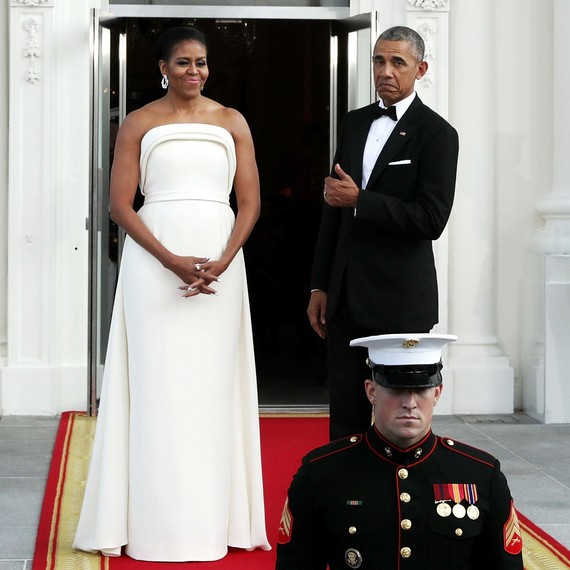 michelle obama white gown brandon maxwell michelle obama white gown brandon maxwell
