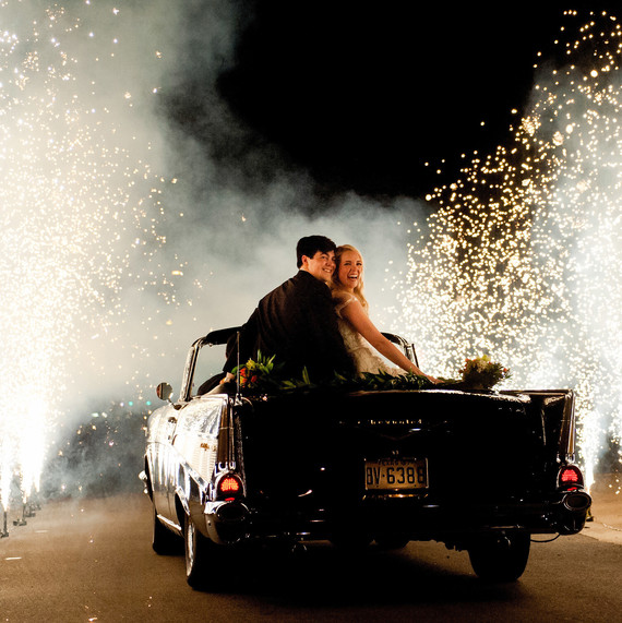 wedding exits sparklers drive away wedding exits sparklers drive away