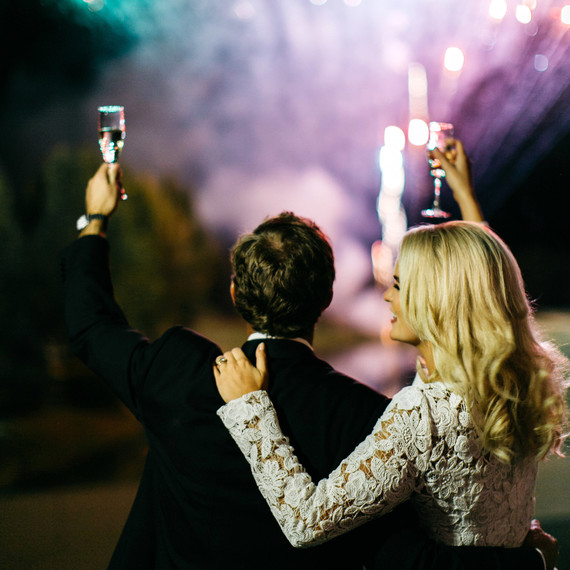bride groom fireworks bride groom fireworks