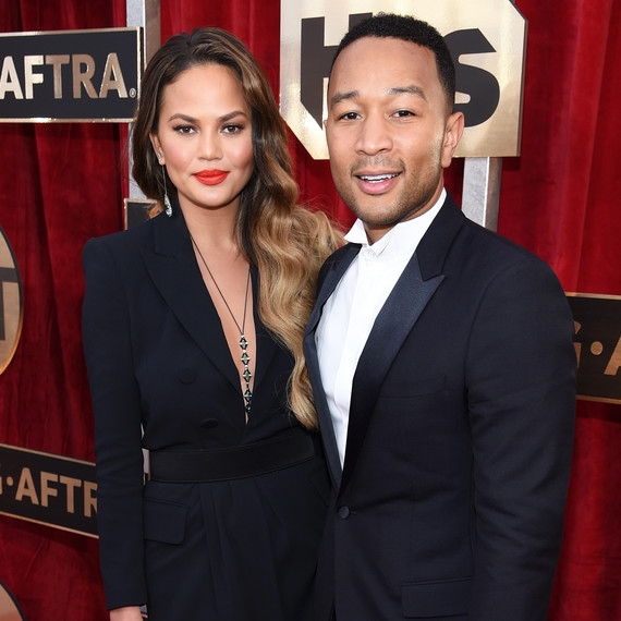 Chrissy Teigen John Legend SAG Awards 2017 Chrissy Teigen John Legend SAG Awards 2017