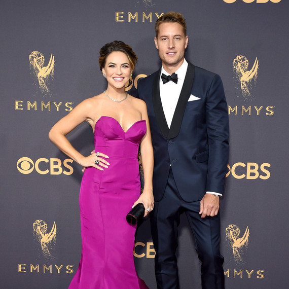 Justin Hartley and Chrishell Stause Emmys 2017 Justin Hartley and Chrishell Stause Emmys 2017