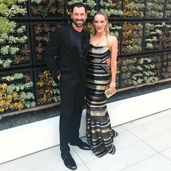 Peta Murgatroyd and Maks Chmerkovskiy attending a formal event Peta Murgatroyd and Maks Chmerkovskiy attending a formal event
