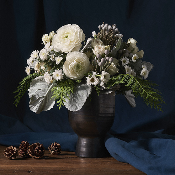 winter holiday centerpiece winter holiday centerpiece