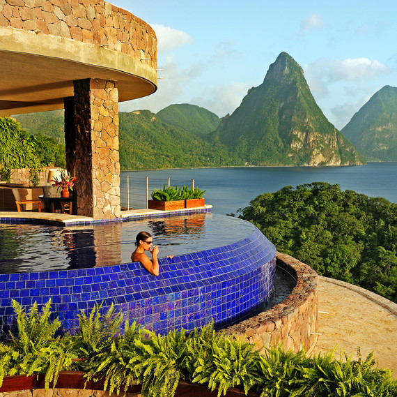 best beach honeymoons jade mountain st lucia best beach honeymoons jade mountain st lucia