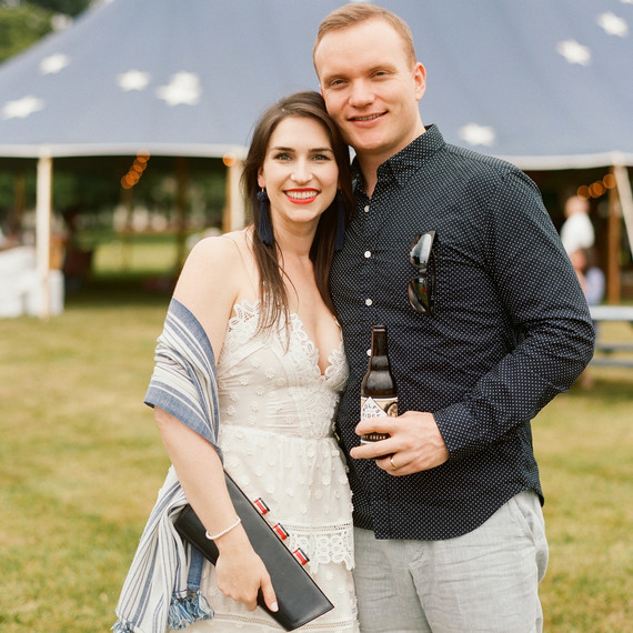 patriotic party couple portrait patriotic party couple portrait