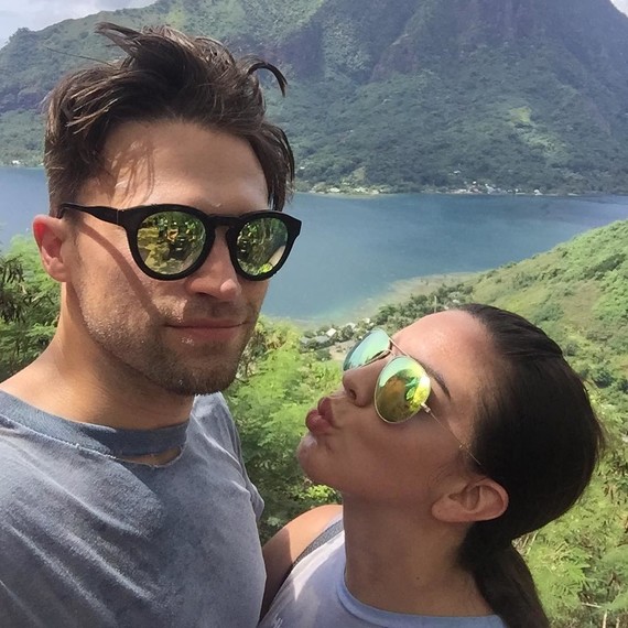 Katie Maloney-Schwartz and Tom Schwartz on Honeymoon in Moorea Katie Maloney-Schwartz and Tom Schwartz on Honeymoon in Moorea