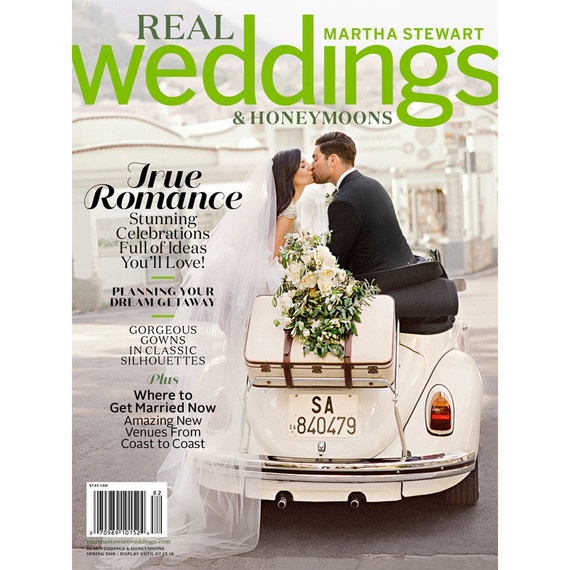 Martha Stewart Real Weddings and Honeymoons Spring 2018 Magazine Cover Martha Stewart Real Weddings and Honeymoons Spring 2018 Magazine Cover