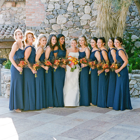7 Tips To Make Ping For Bridesmaids Dresses A Stress Free Ad Alex Wedding Bridesmaids Navy