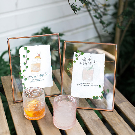 cassandra jason wedding cocktail signage cassandra jason wedding cocktail signage
