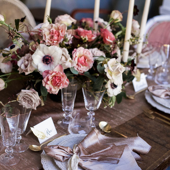 Garden Rose Wedding Centerpiece Garden Rose Wedding Centerpiece