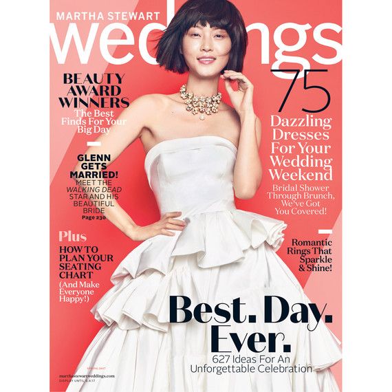 Check Out Our Brand New Spring Issue Martha Weddings Martha Weddings Spring 2017 Cover