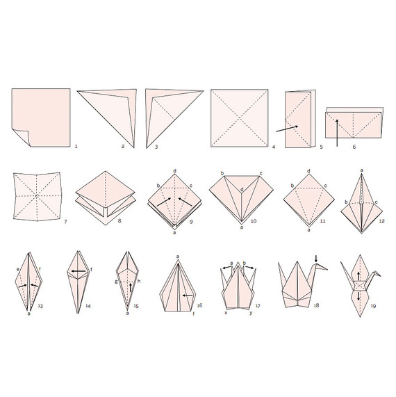 How to Make An Origami Crane for Your Wedding Martha 