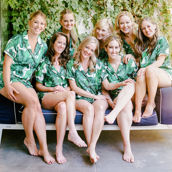 stefanie kevin wedding bridesmaids in pajamas stefanie kevin wedding bridesmaids in pajamas