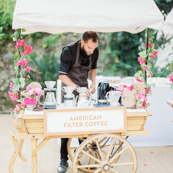 stephanie nikolaus wedding ceremony coffee stephanie nikolaus wedding ceremony coffee