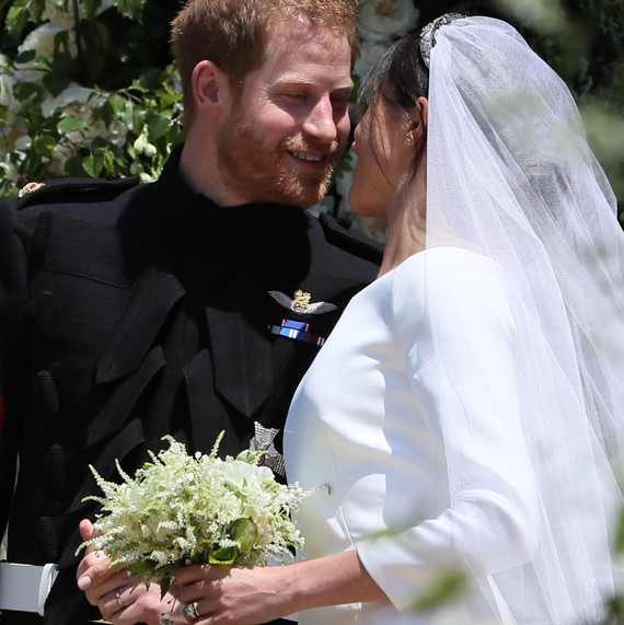 Image for the royal wedding prince harry meghan markle bouquet