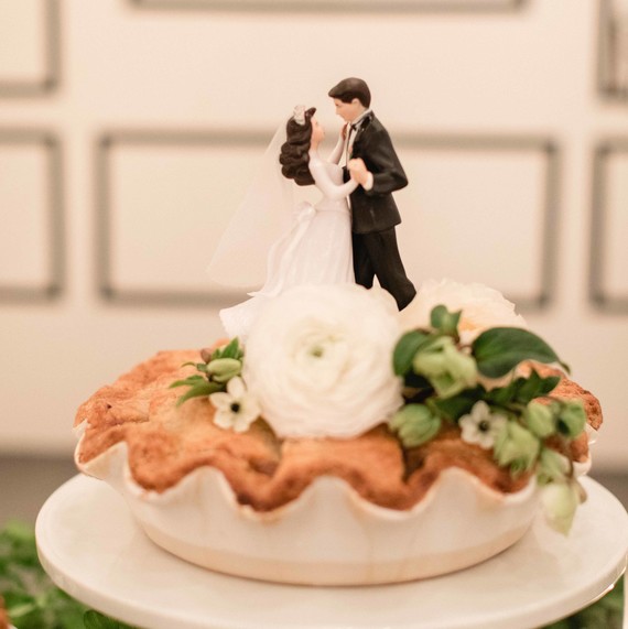 pie wedding topper pie wedding topper