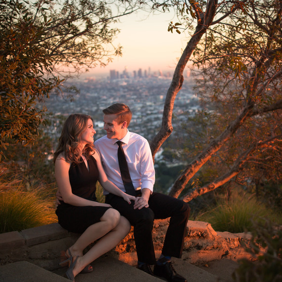 La La Land Engagement Photoshoot La La Land Engagement Photoshoot