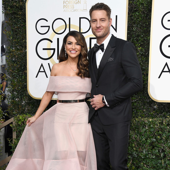 Justin Hartley and Chrishell Stause Golden Globes 2017 Justin Hartley and Chrishell Stause Golden Globes 2017