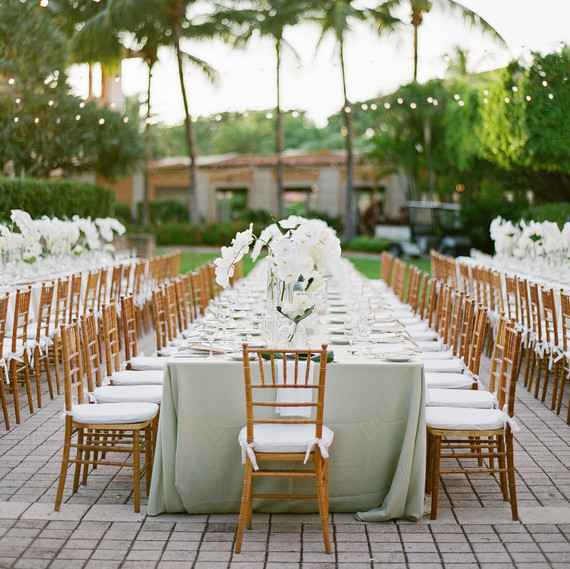 natalie jamey rehearsal dinner tables