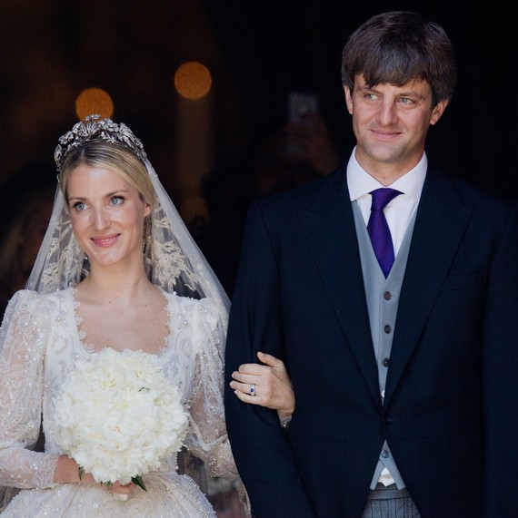 Prince Ernst-August Jr. and Ekaterina Malysheva at wedding Prince Ernst-August Jr. and Ekaterina Malysheva at wedding