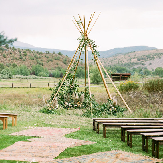 margaux patrick wedding ceremony teepee margaux patrick wedding ceremony teepee