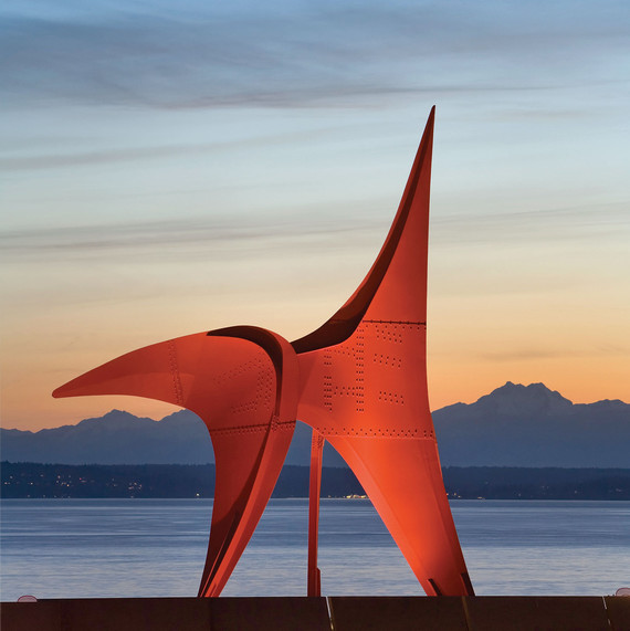 Alexander Calder's "The Eagle" at Olympic Sculpture Park Alexander Calder's "The Eagle" at Olympic Sculpture Park