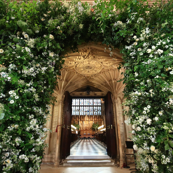 Royal Wedding Flowers Arch Royal Wedding Flowers Arch