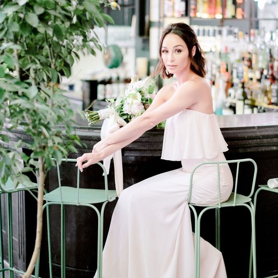 Cara Santana wearing Vow To Be Chic's Monique Lhuillier Bridesmaids "Cara" dress Cara Santana wearing Vow To Be Chic's Monique Lhuillier Bridesmaids "Cara" dress