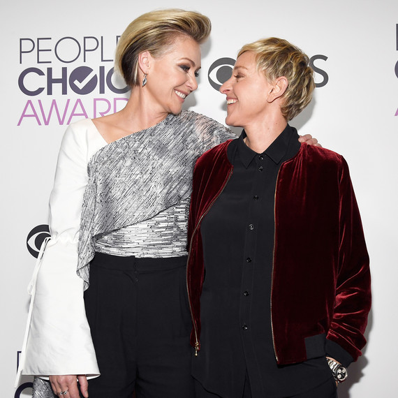 ellen degeneres portia de rossi peoples choice awards ellen degeneres portia de rossi peoples choice awards