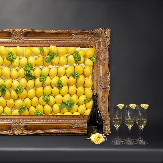 citrus centerpiece lemon frame citrus centerpiece lemon frame
