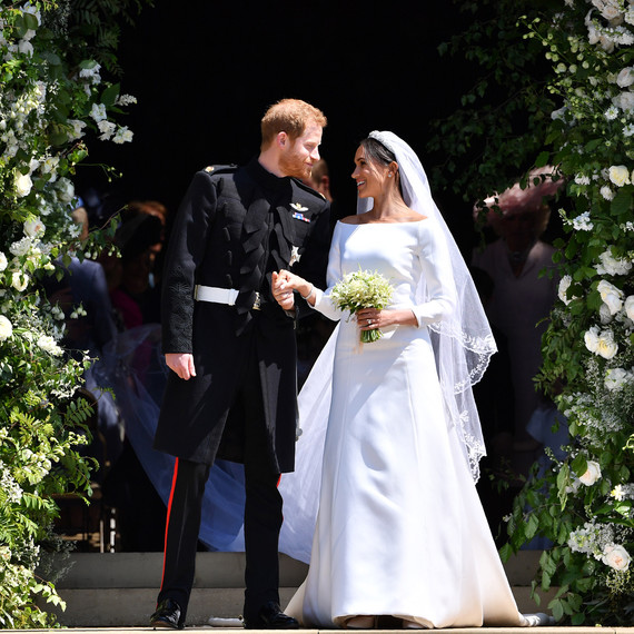 See the First Photos of Meghan Markle's Givenchy Wedding Dress | Martha ...