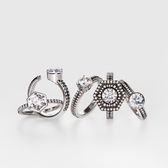 Modern Engagement Rings from Jemma Wynne x Stone & Strand Modern Engagement Rings from Jemma Wynne x Stone & Strand