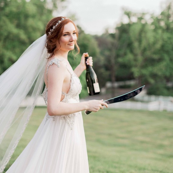 bride sabered champagne bride sabered champagne