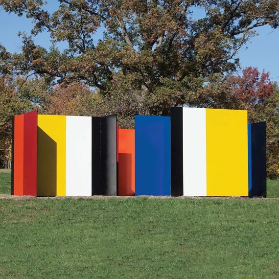 Tony Rosenthal's "House of the Minotaur" at Laumeier Sculpture Park Tony Rosenthal's "House of the Minotaur" at Laumeier Sculpture Park