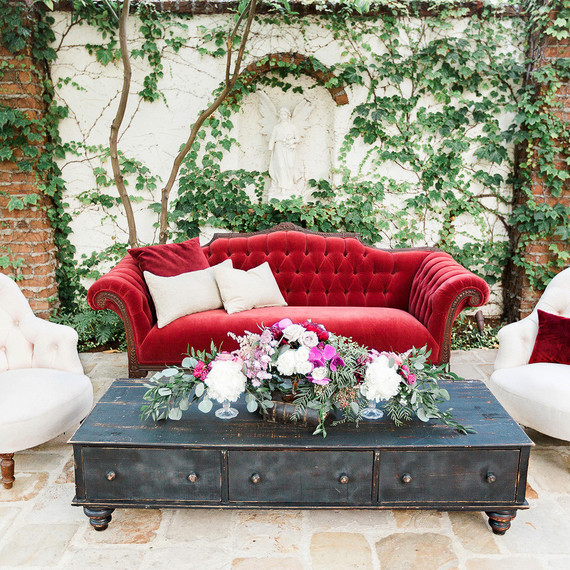 wedding reception seating, red and white vintage lounge furniture wedding reception seating, red and white vintage lounge furniture