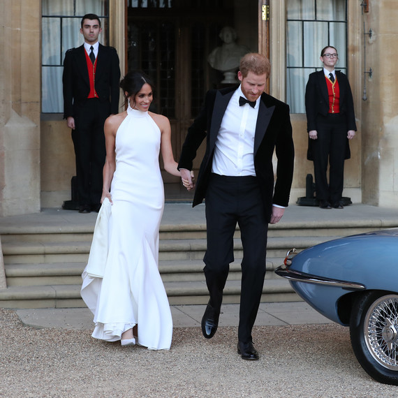 Prince Harry and Meghan Markle Walking to Car Royal Wedding 2018 Prince Harry and Meghan Markle Walking to Car Royal Wedding 2018
